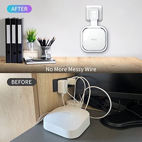  迅速に発送 ウォールマウントホルダー パック eero Pro 6 e|Pro メッシュWi-Fiシステム用 トライバンドメッシュ ワイヤーオーガナイザー d 5 f 7083 その他 キッチン 食器