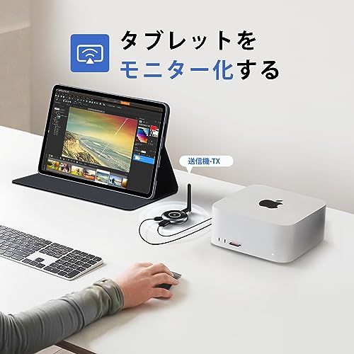 迅速に発送 AIMIBO HDMI 送信機 ワイヤレス 無線 スマホ タブレットをモニターにする DVD|パソコンの画面をスマホに映す fire tv stickをiPhoneで見る 日本技適認証取得 技適認証番号 Ｒ210- 7 ded 4 a 5 f