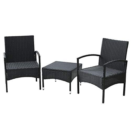 迅速に発送 ガーデンマスター Gardenmaster ラタン調ガーデンテーブル チェア3点セット テーブル 1点 チェア2点セット お庭 ベランダ テラス バルコニー ダークブラウン NTC 3 705 d 2967