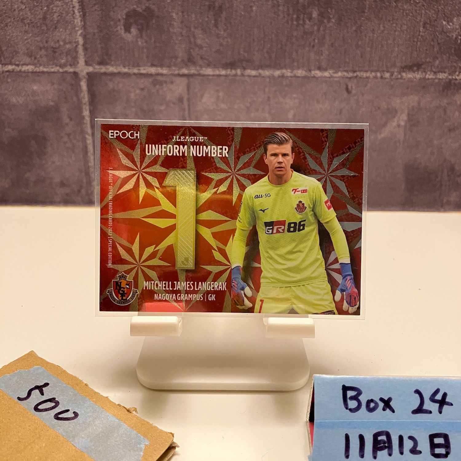 2022 EPOCH ランゲラック Mitchell James Langerak 名古屋グランパス