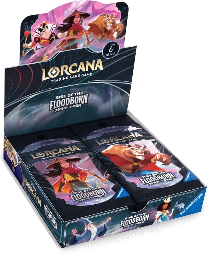BOX ディ ズニー･ロルカナ･TCG 日本語版 ブースターパック フラッドボーンの渾沌 15 で カートン