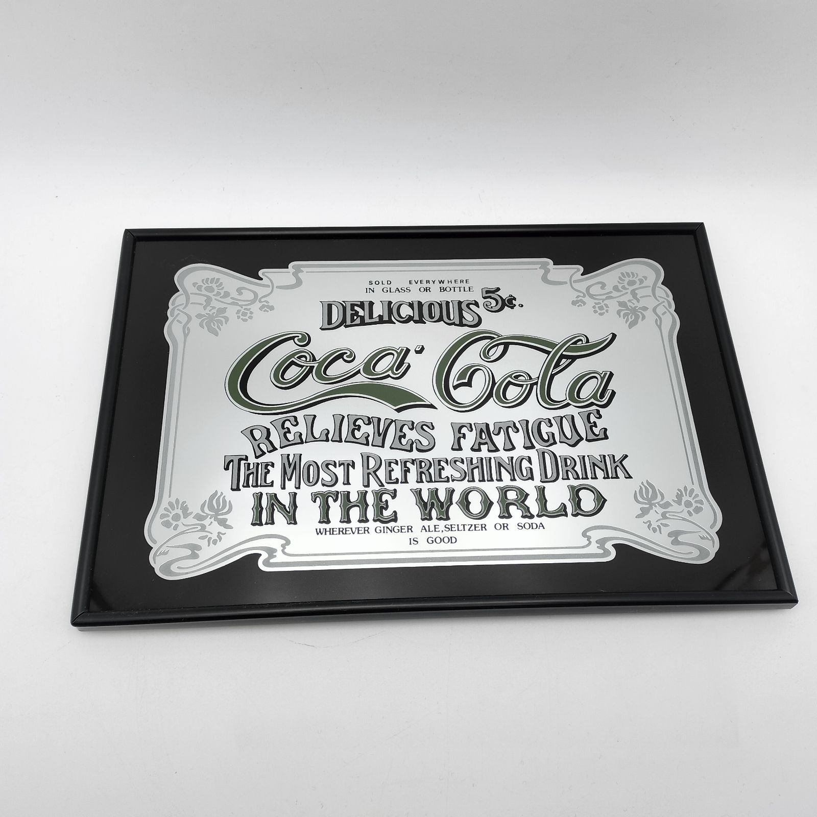 コカ・コーラ Coca-Cola パブミラー ヴィンテージ Coca-Cola コカ・コーラ パブミラー ヴィンテージ調 壁掛け 鏡 - メルカリ