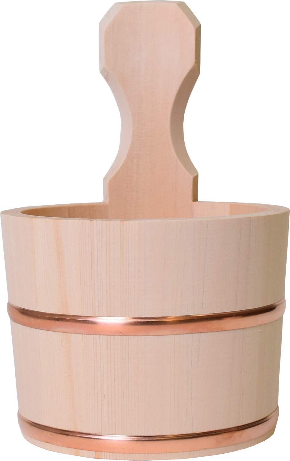 湯おけ 日本製 木製 ひのき 木曽工芸 手付き桶 銅タガ