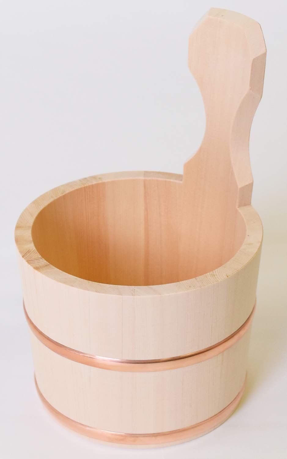 手付き桶 銅タガ