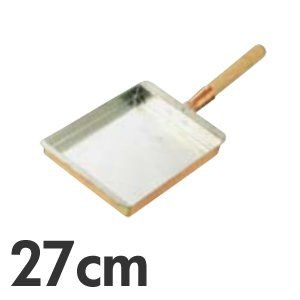 丸新銅器 EBM 銅 玉子焼 関西型 27 cm 499200