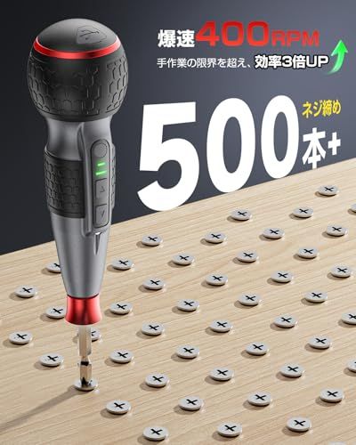  電動ドライバー 小型 2025新登場 鬼トルク 軸ブレなし 電動6 N.m 手動15 強力 16点ビット付き 収納ケース付き USB-C充電式 高輝度LEDライト 軽量 DIY 操作簡単 女性|初心者対応 プレゼン 06 ba 61 bd その他 キッチン 食器