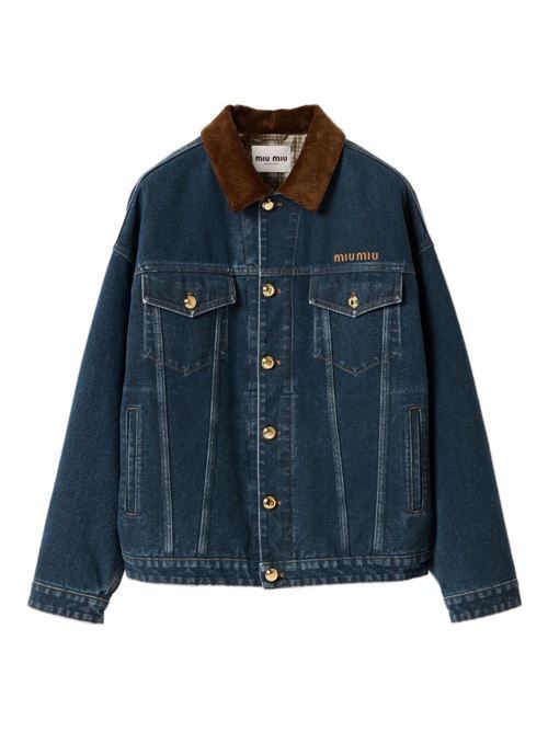 MIU MIU デニムジャケット 送料無料 - メルカリ
