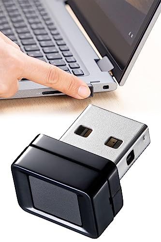 迅速に発送 イーサプライ 指紋認証リーダー PC用 USB接続 Windows Hello ログイン 360度タッチ 指紋最大10件登録 11 10対応 EZ 4 FPRD 1 692 aace