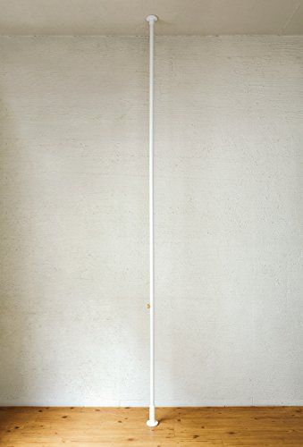 迅速に発送 DRAW A LINE 003 Tension Rod C White ドローアライン テンションロッドC ホワイト 縦 取付高さ200~275 cm 耐荷重10 kg D-C-WH 082 3 e 38
