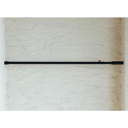 迅速に発送 DRAW A LINE 002 Tension Rod B Black ドローアライン テンションロッドB ブラック 縦横兼用 取付幅115~190 cm 耐荷重15～2.5? D-B-BK ad 0 da 818