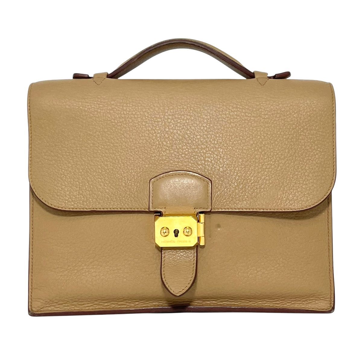 中古】 HERMES エルメス サック・ア・デペッシュ27 □L刻印 トゴ