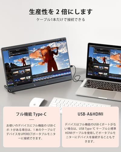  モバイルモニター 15.6インチ モバイルディスプレイ 1920*1080 広色域 HDR ゲーミングモニター ポータブルモニター IPS液晶パネル ブルーカット 薄型 軽量持ち運び ペンホールスタンド 5 eb 0 eac 3 その他 キッチン 食器