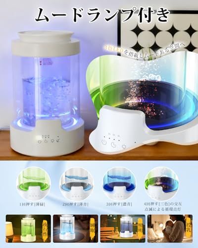 加湿器 スチーム式 加熱式 【2025冬新登場 100℃高温除菌】3L大容量