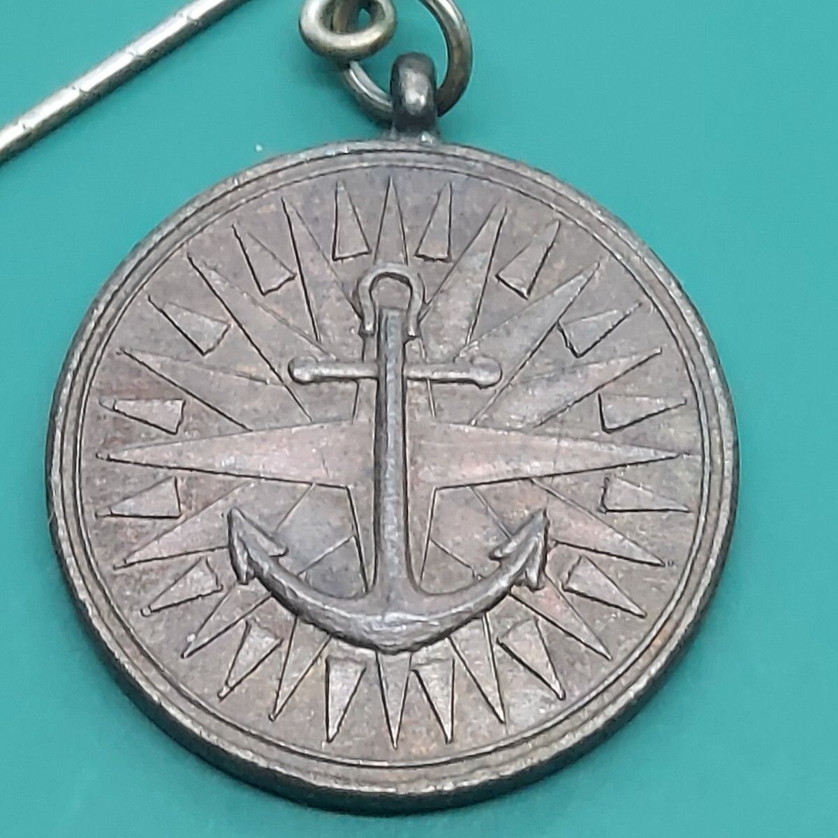 帝國義勇艦隊建設之章 明治 旧日本軍 戦前 戦時中 徽章 骨董