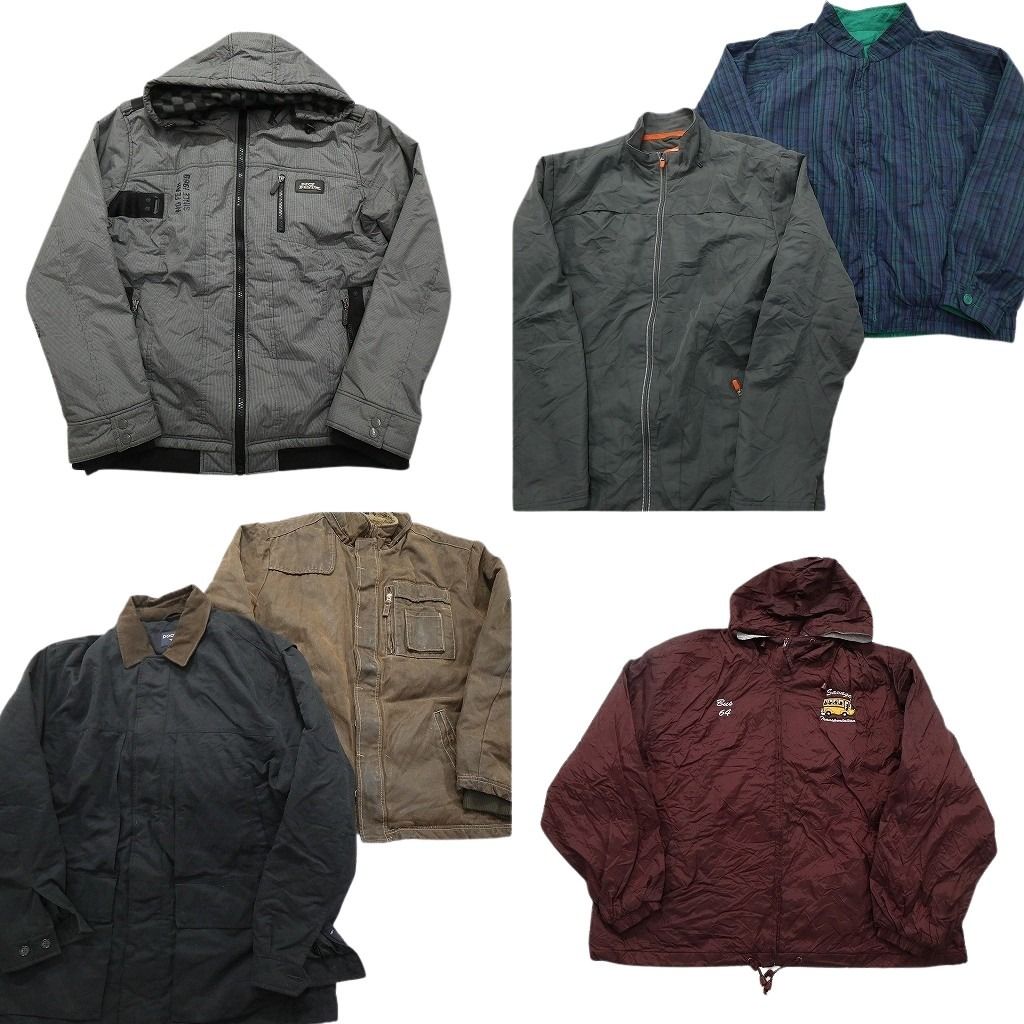 古着卸 まとめ売り ジャケット MIX 6枚セット (メンズ XL /56 ) ワン