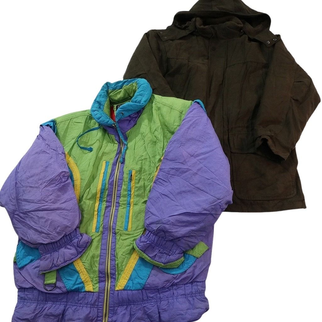 古着卸 まとめ売り ジャケット MIX 6枚セット (メンズ L ) マルチ