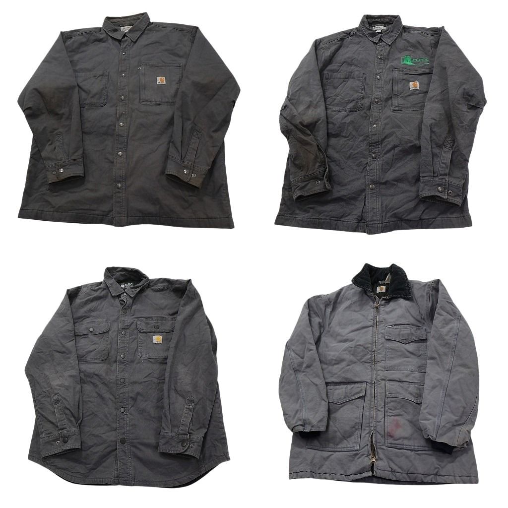 古着卸 まとめ売り カーハート CARHARTT ダック地 ジャケット 4枚 