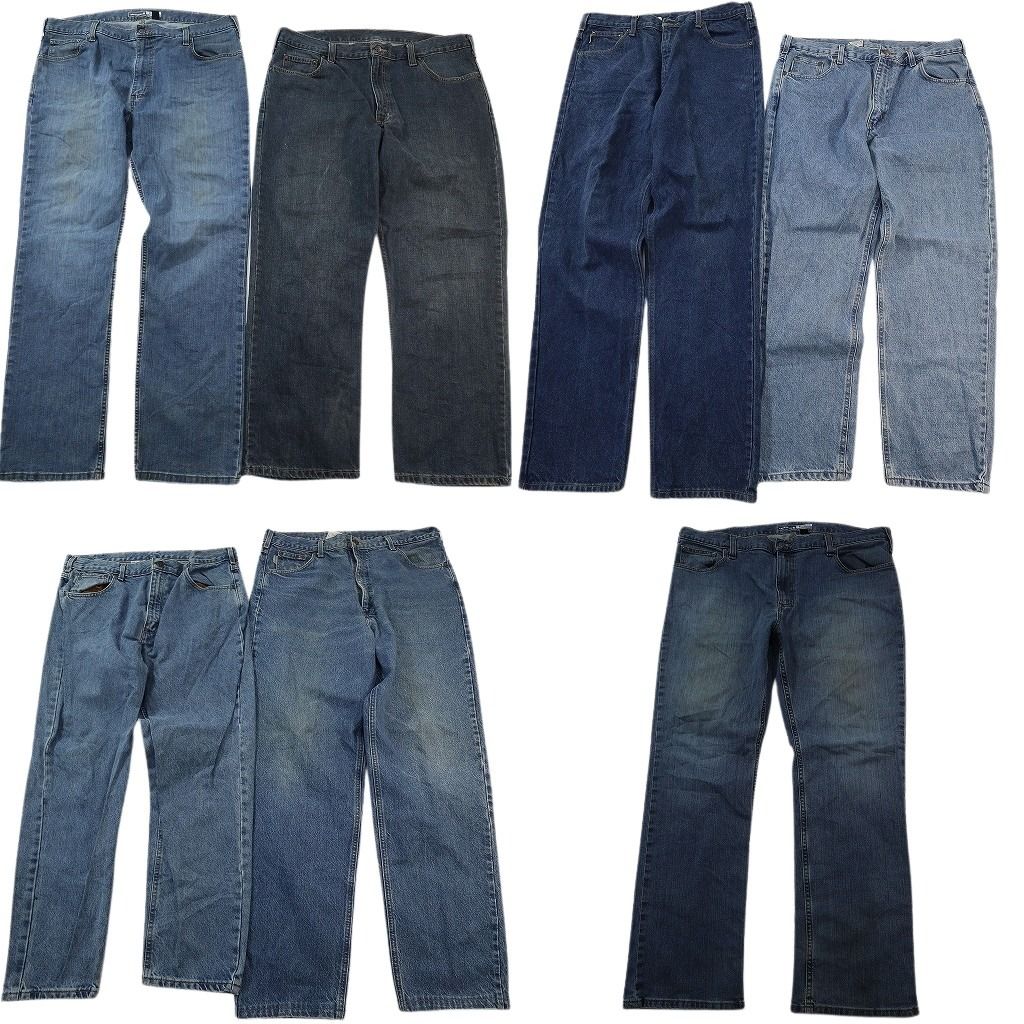 古着卸 まとめ売り カーハート Carhartt デニム パンツ 7枚セット