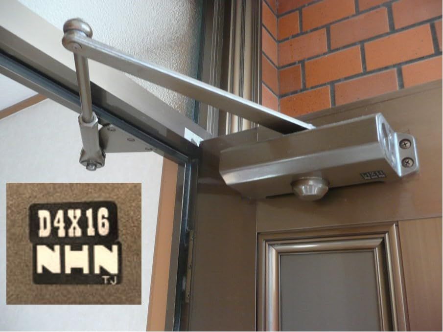 迅速に発送 D 4 X 16 NHN の後継 15 L 1 11 152 SPT ドアクローザー TOSTEM|トステム|トーヨーサッシなど ドアクローザ ブロンズ色 b 2 bc 0 f 76