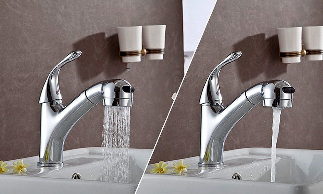 混合水栓 キッチン シングルレバー 洗面用 シャワーノズル 伸縮ノズル ハンド シャワーヘッド 伸縮 水道 System ライフシステム 水栓蛇口 Life SK 58