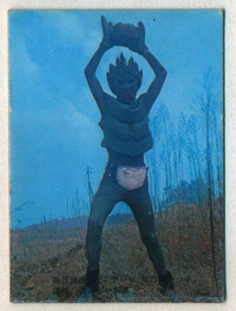 カルビー製菓 【旧仮面ライダーカード】 表25局版 魔人サボテグロン 13