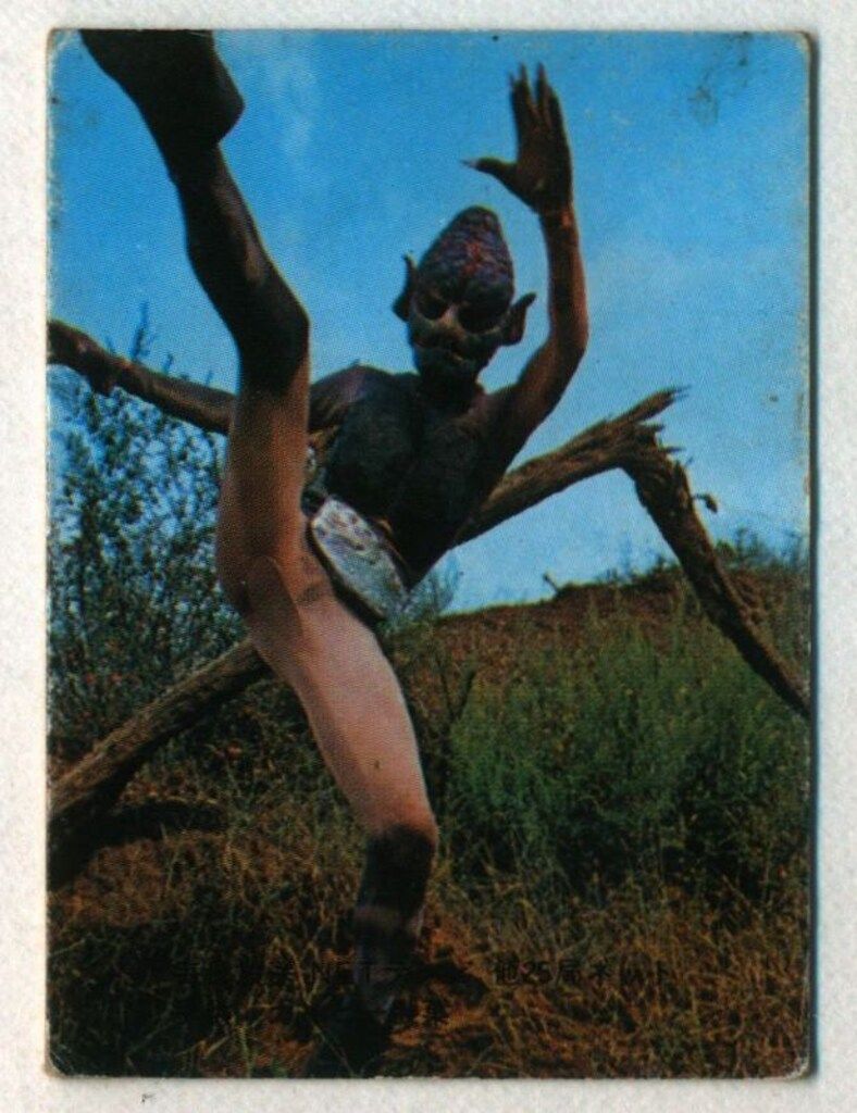 怪鳥怪人ゲバコンドル カード カルビー製菓 【旧仮面ライダーカード】 表25局版 怪鳥怪人