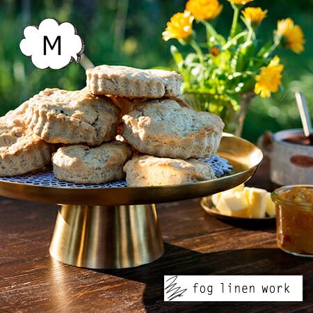 ケーキスタンド M ブラス ゴールド fog linen work フォグリネンワーク IHP 011 ケーキ タルト パイ フルーツ スタンド 収納 キッチン雑貨 洋食器 おしゃれ 北欧 シンプル 店舗用 パーティー トレー