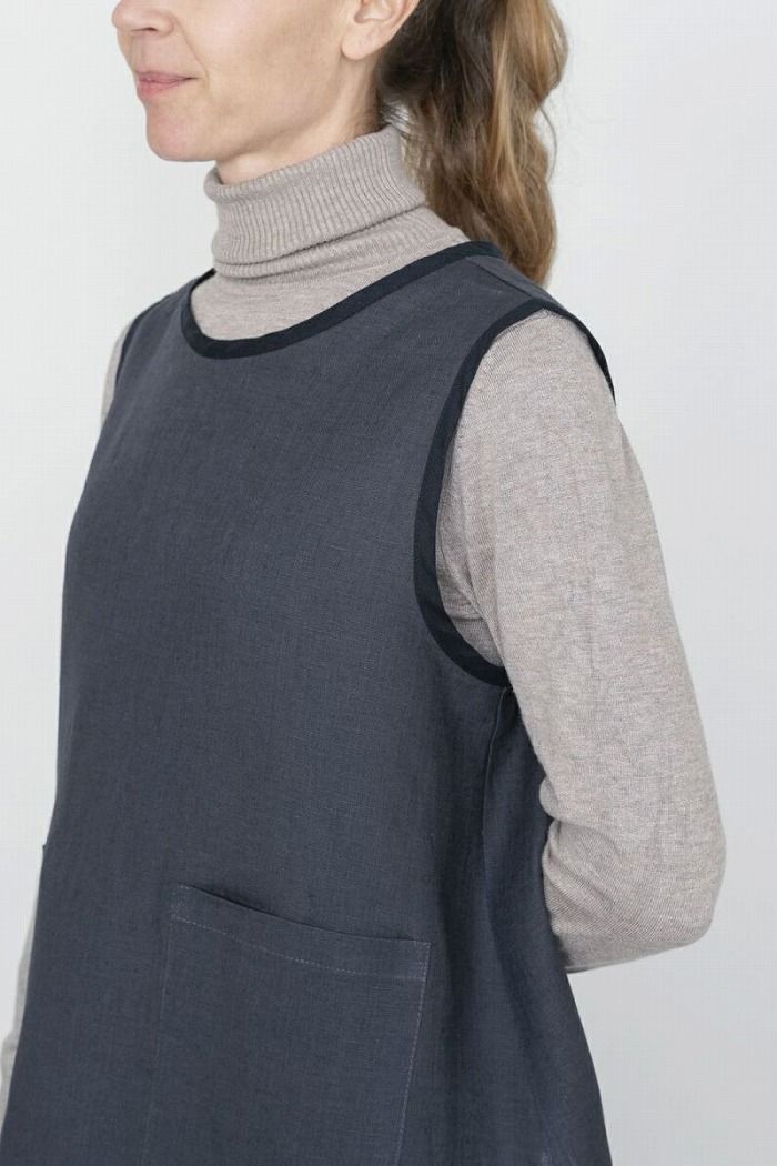 リネン タブリエ