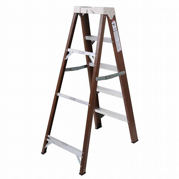 ファイバー ラダー 5ステップス ブラウン ダルトン DOULTON フォールディング5ステップスラダー FIBER LADDER 5 STEPS 脚立 Y-0604-5 BR