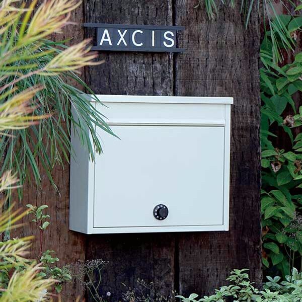 ポスト ワイドポスト ダイヤル クリーム アクシス ホームステッド