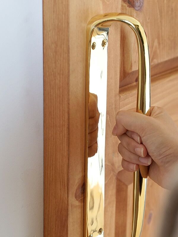 ドア ハンドル 取手 アルファ ブラス ドアノブ ゴールド アクシス AXCIS HD 615 P 室内ドア 建具 ドアハンドル 間仕切錠 交換 リフォーム 新築 取っ手 ハンドルレバー おしゃれ