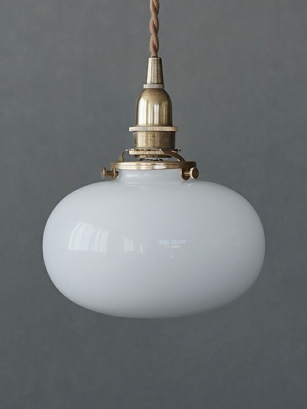 ガラスシェード ミニガラスシェード オーバル ホワイト 白 タイプB