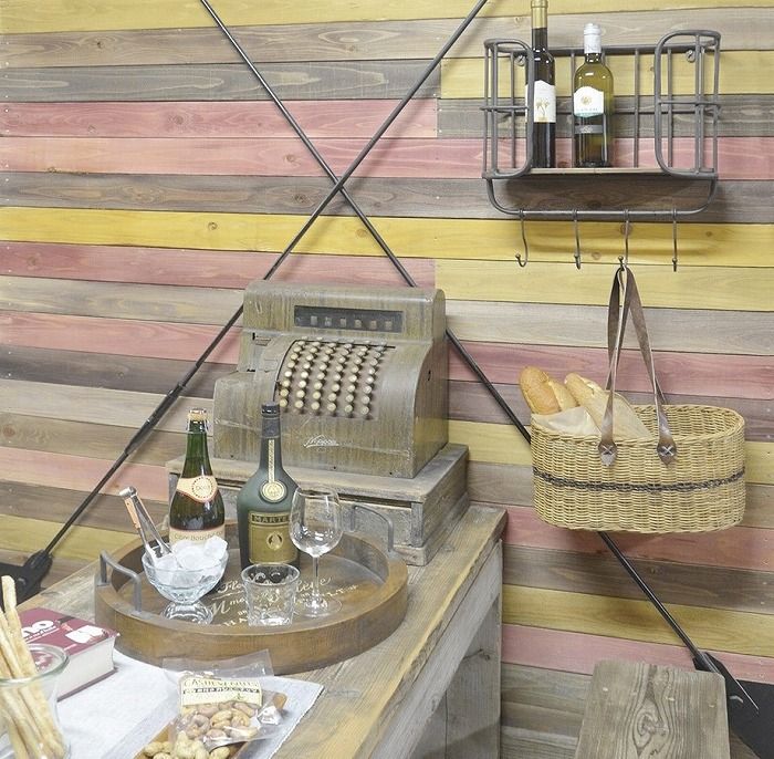  ウッデンラウンドトレー アンティーク風 azi-azi アジアジ<br> お盆 トレイ トレー 木製 ウッド バスケット ウッデンレイ キッチン 雑貨<br> ポイント10倍 その他 キッチン 食器