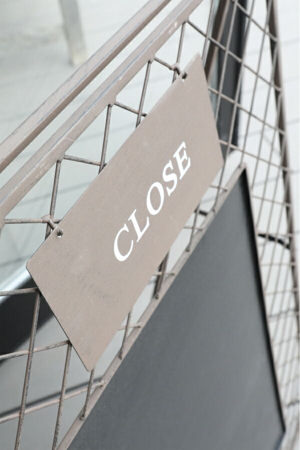 ブロア メッシュサインボード 折りたたみ式 マグネット 磁石 アンティーク風 コベントガーデン COVENT GARDEN ブラックボード 黒板 コクバン 掲示用品 US-46 ポイント10倍