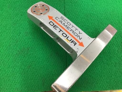 中古】 タイトリスト SCOTTY CAMERON DETOUR 33インチ パター PT