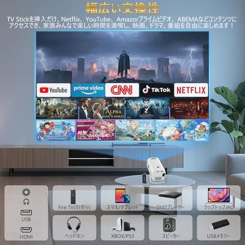 自動台形補正 Wi-Fi