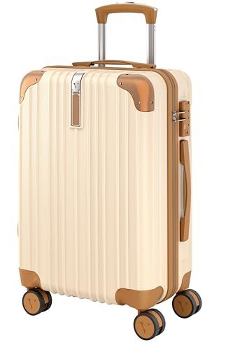 VELSKYF 客室乗務員監修 スーツケース キャリーケース キャリーバッグ 機内持ち込み キャスター交換 日本企業企画 一部パーツ無期限 TSAダイヤルロック ダブルキャスター アイボリー Sサイズ 機内持込サ 0 c 59 fcbd