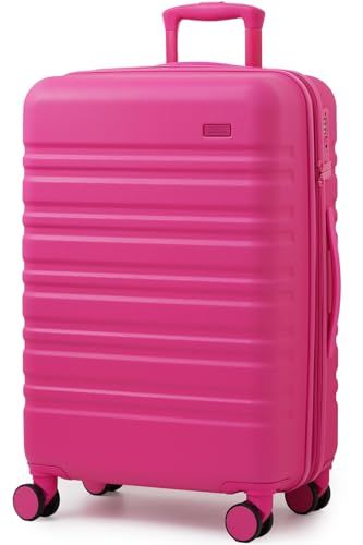 スーツケース 機内持ち込み 軽量 2泊3日 小型 キャリーケース sサイズ 大容量 1泊2日 キャリーバッグ s TSAロック 頑丈 かわいい おしゃれ トランク 旅行 バービーピンク ピンク フラッシュチェリー 20 f 766 17 c