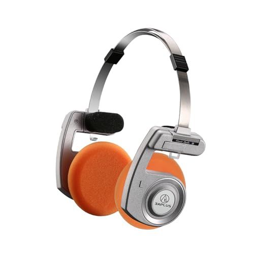 Retro 第三世代 Bluetoothヘッドホン オープン型 ワイヤレスヘッドホン 軽量 レトロ 折り畳み式 オーバーヘッドヘッドホン ケーブル式＆ワイヤレス式両用 通話対応 音量調節 最大18時間連続再生 持ち運び便利 A 81381 d 47