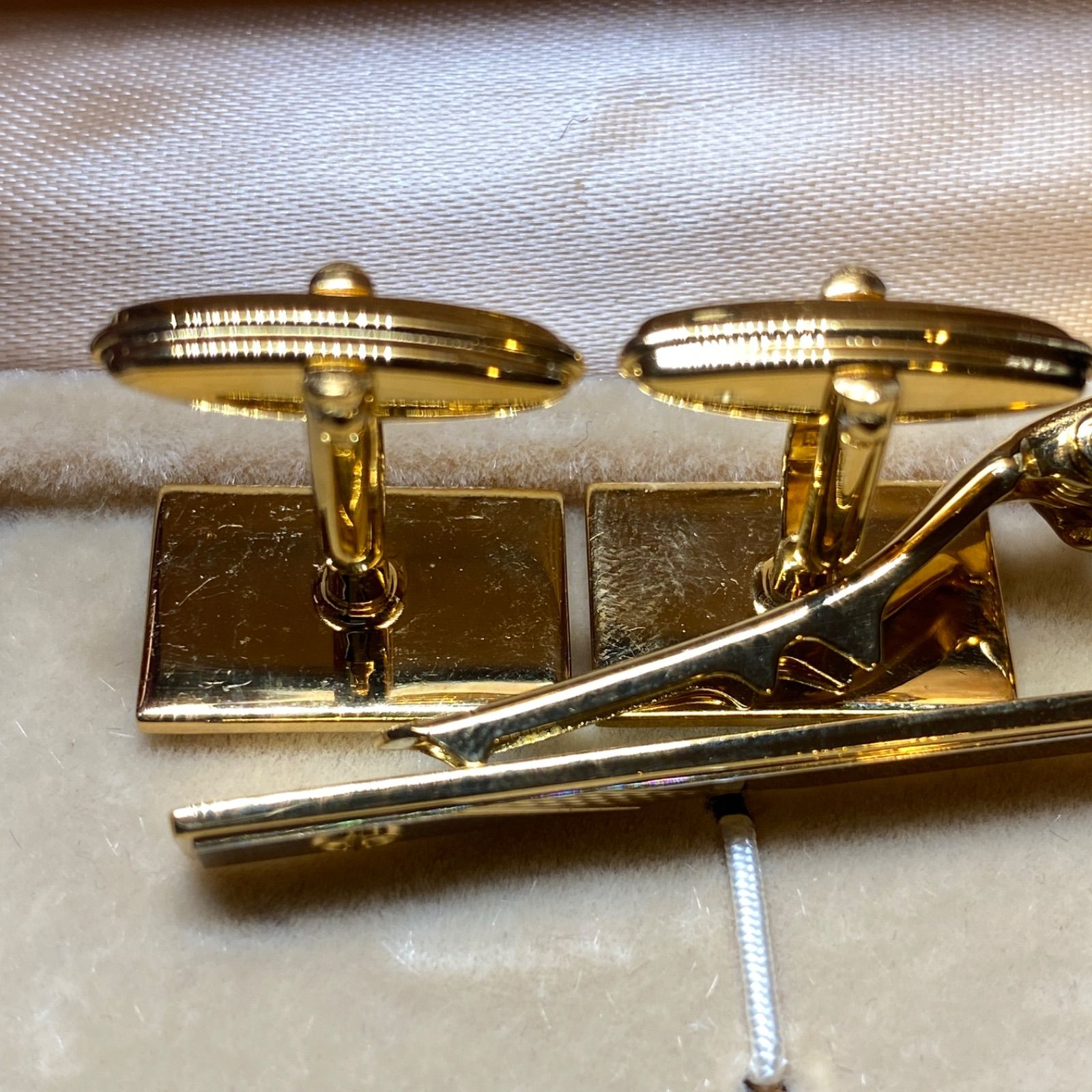 ダンヒル Dunhill カフスリンクス ゴールド ネクタイピン カフス