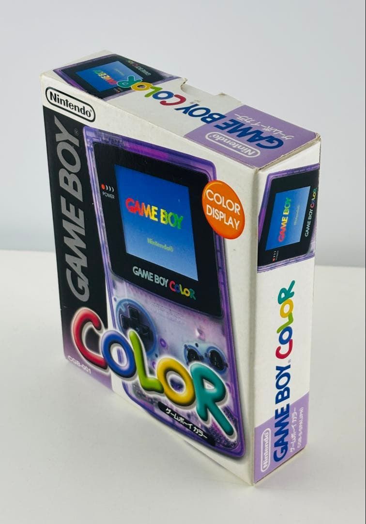 ニンテンドー ゲームボーイカラー クリアパープル GAMEBOYCOLOR
