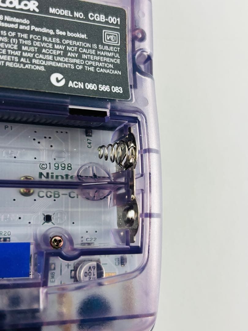 クリアパープル GAMEBOYCOLOR