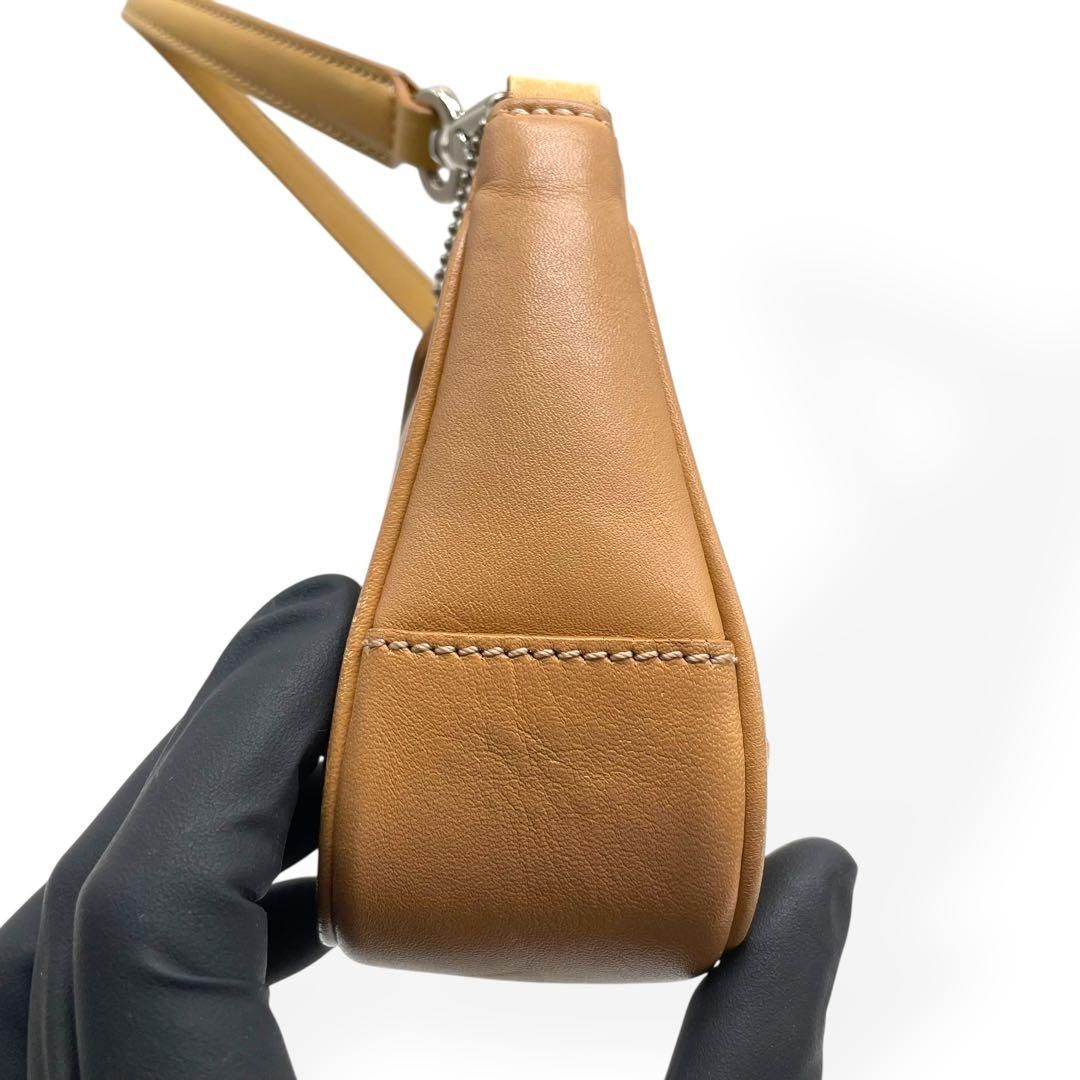 極美品 COACH オールドコーチ アクセサリーポーチ 7785 ブラウン