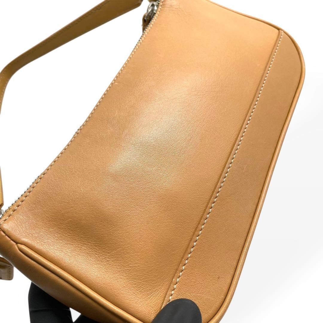 極美品 COACH オールドコーチ アクセサリーポーチ 7785 ブラウン