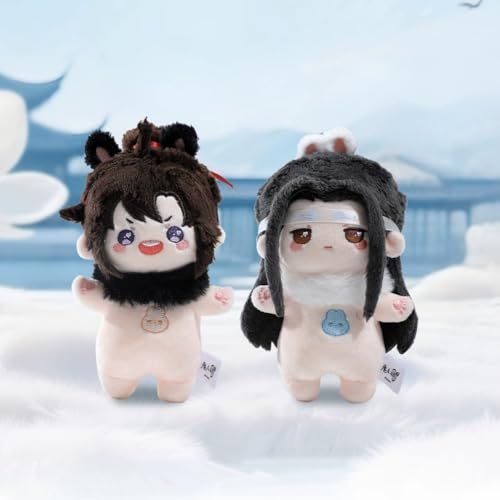 QINGCANG 魔道祖師 まどうそし ?呼呼シリーズ 雲深双兎 ぬいぐるみペンダント 魏無羨 藍忘機 アニメ周辺 グッズ