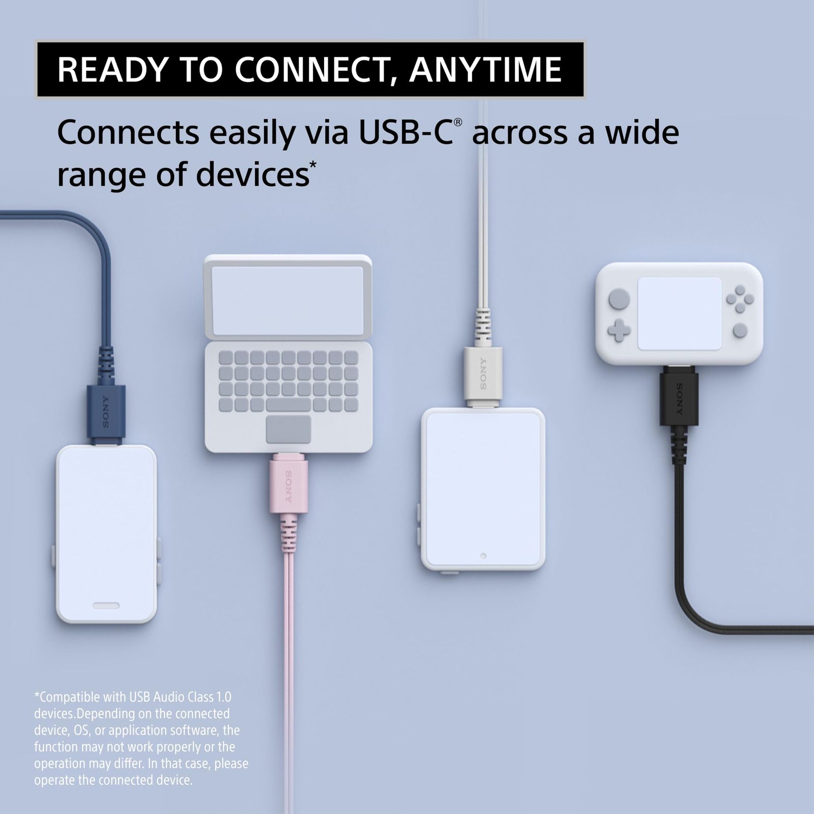 Sony ソニー USB-C プラグ IER-EX 15 C 有線 インイヤーヘッドホン iPhone Android 携帯電話用 多機能ボタン内蔵 ボリューム マイクコントロール USBオーディオクラス1.0デバイス対応 ピンク