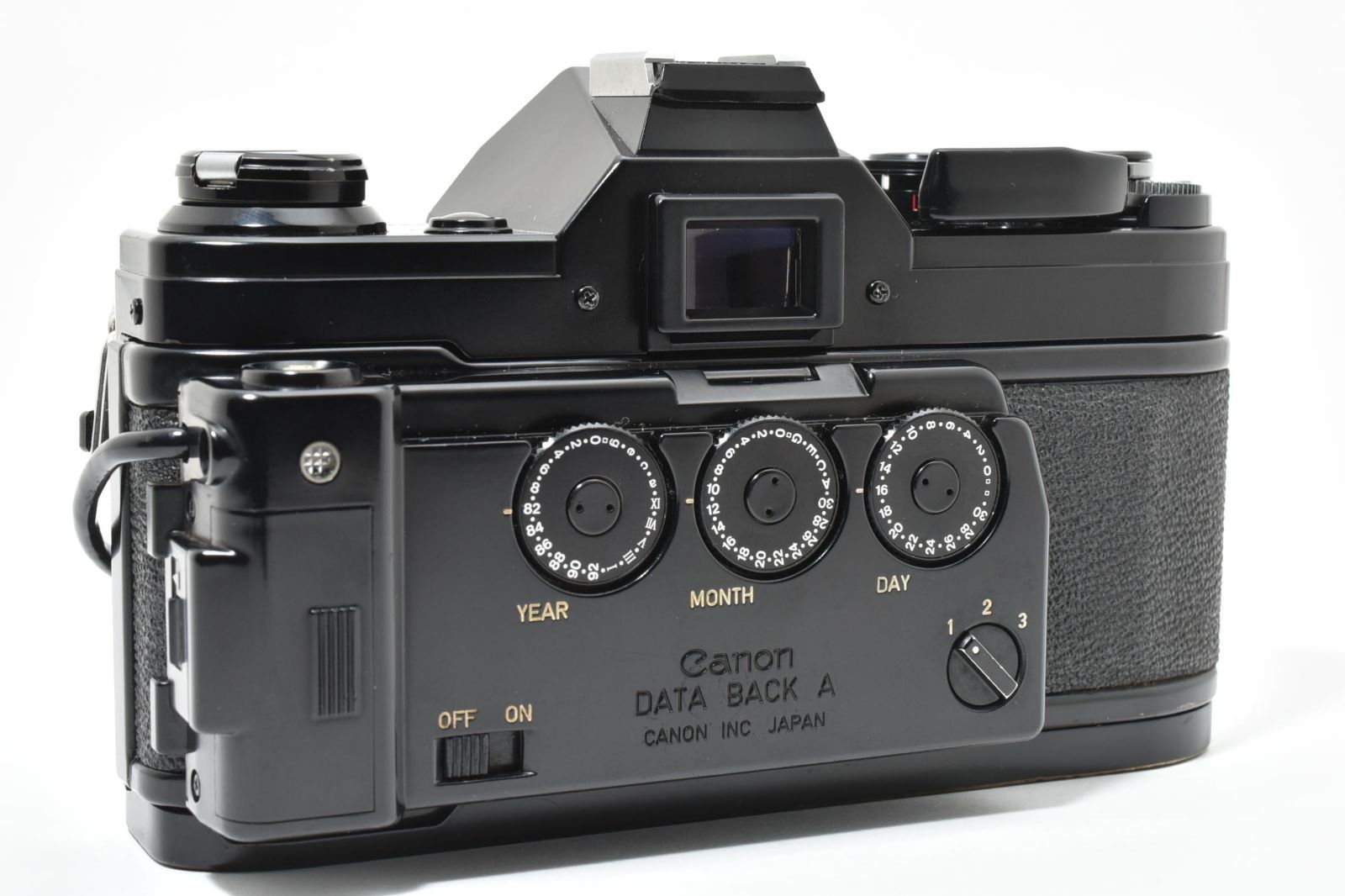 5797 【良品】 Canon Ae-1 Black Slr Film Camera モルト交換済 動作