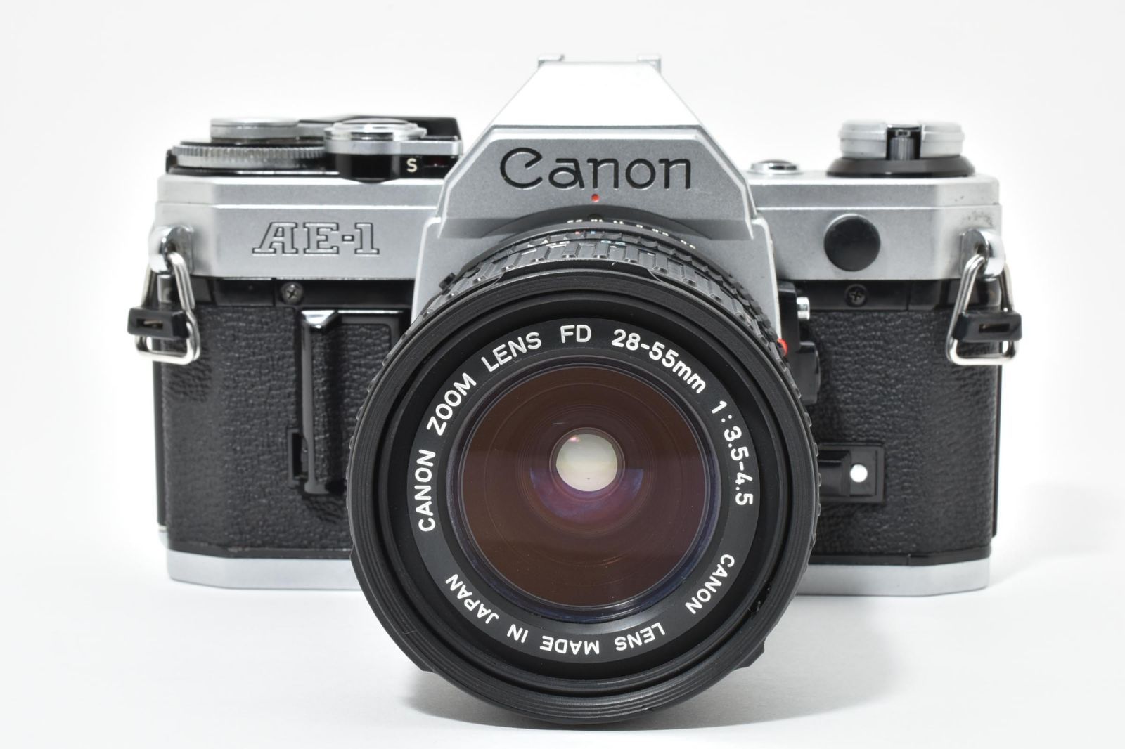 5793 【良品】 Canon Ae-1 Slr Film Camera Zoom New Fd 28-55mm F3.5