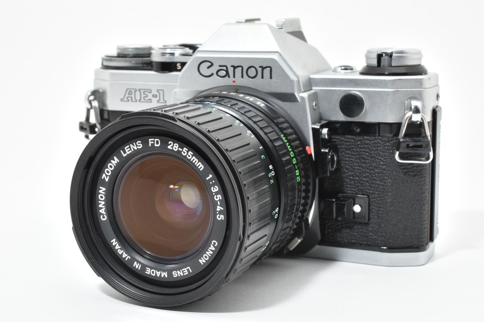 5793 【良品】 Canon Ae-1 Slr Film Camera Zoom New Fd 28-55mm F3.5