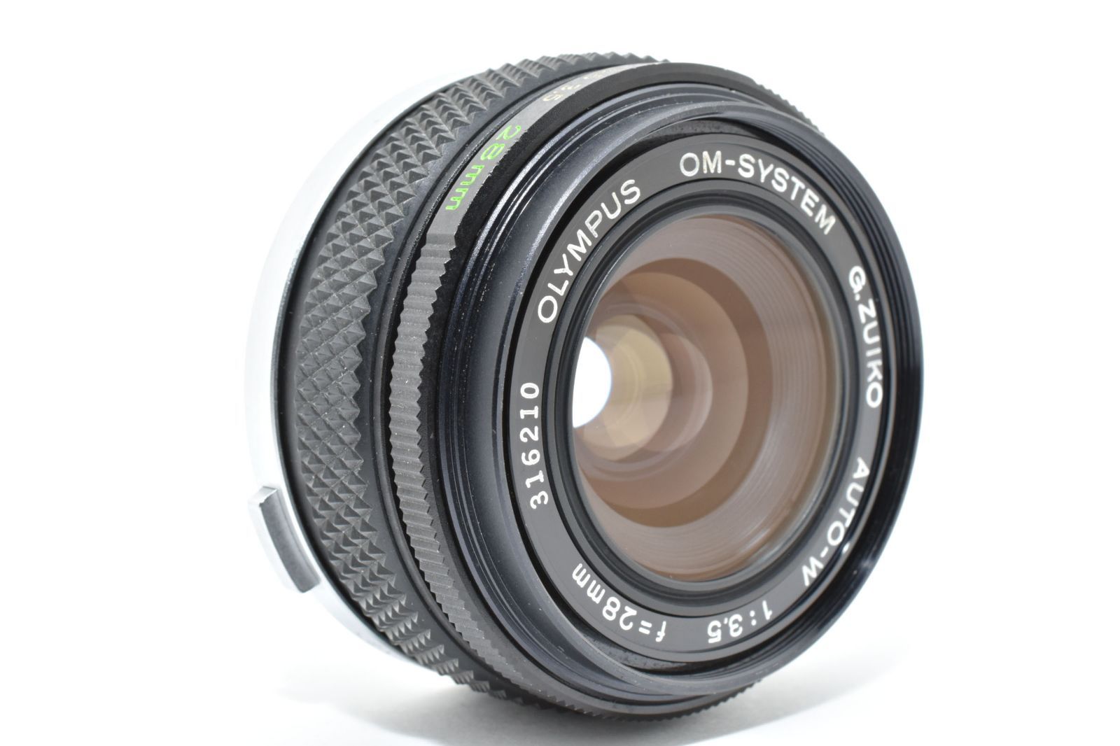 5786 【良品】 Olympus Om-System Auto-W G.Zuiko 28mm F3.5 Prime